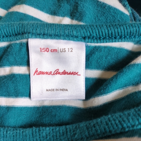 Hanna Andersson Mixie Play Dress Unicorns and Rainbows Size 12 - Picture 5 of 7